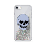 Happy Skull Glitter Phone Case