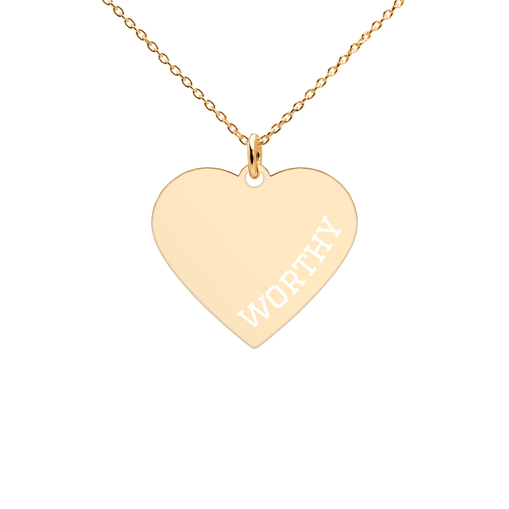 Worthy Heart Pendant Necklace