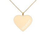 Worthy Heart Pendant Necklace